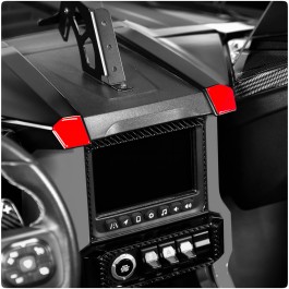 TufSkinz Peel & Stick Front Side Center Dashboard Accent Kit for the Polaris Slingshot (2 Pieces) (2020+)