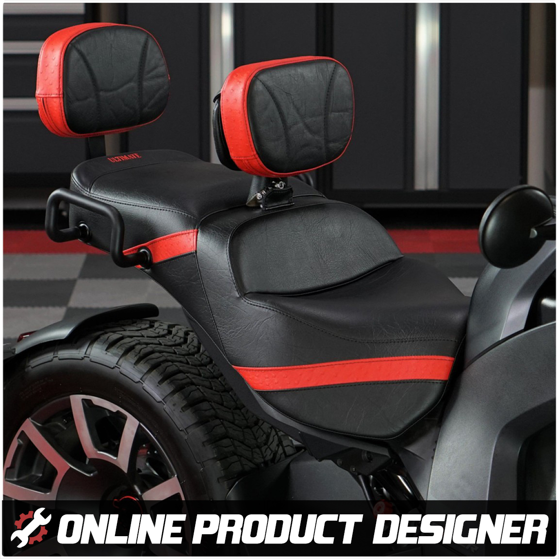 Ultimate Seats Marine Vinyl Custom Seat for the Can-Am Ryker