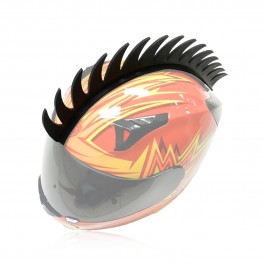 CLOSEOUT | Rubber Peel & Stick Angled Mohawk Spike Strip for use with most Helmets