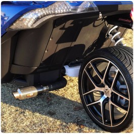Welter Performance "SideKick" Series Rear Side Exit Exhaust System for the Polaris Slingshot