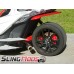 Welter Turbo / Supercharged Compatible "Sidekick" Series Rear Side Exhaust System for the Polaris Slingshot