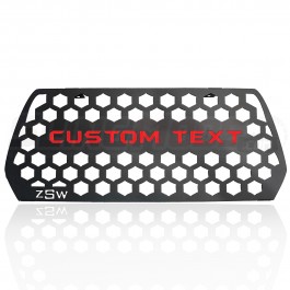 ZSW Custom Text Center Grille for the Can-Am Ryker