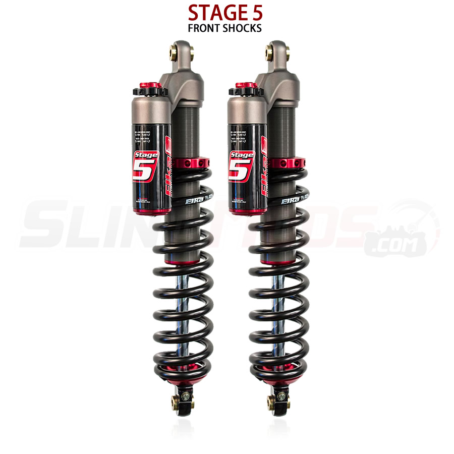 Compatible with Can-Am Ryker 900 2019-2021 ELKA Suspension Stage 4 Front & Rear Shocks 