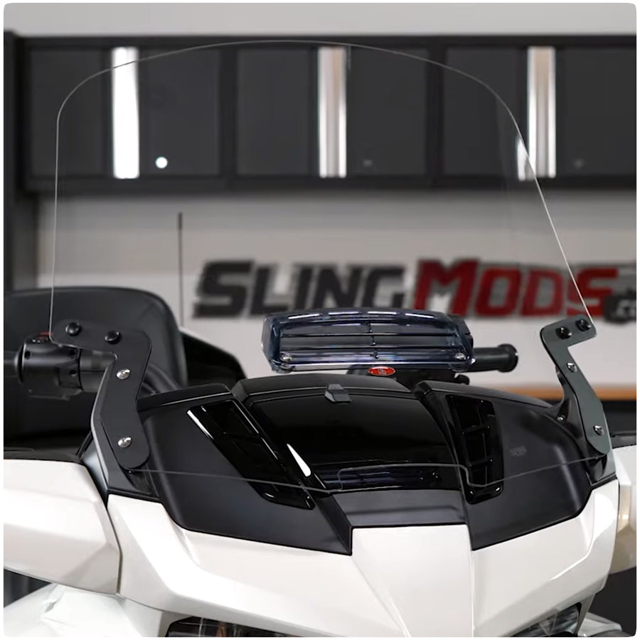 Calsci Windshield for Can Am BRP Spyder RT F3 F3-S F3-Limited F3-T All Models 