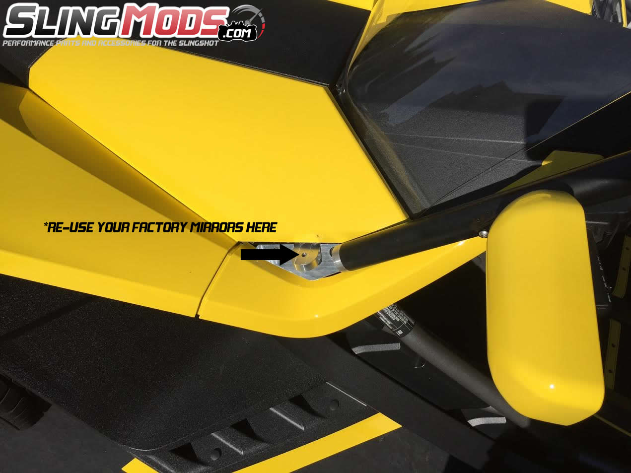 Polaris Slingshot  Twin Canopy  Roof Top System by Metricks