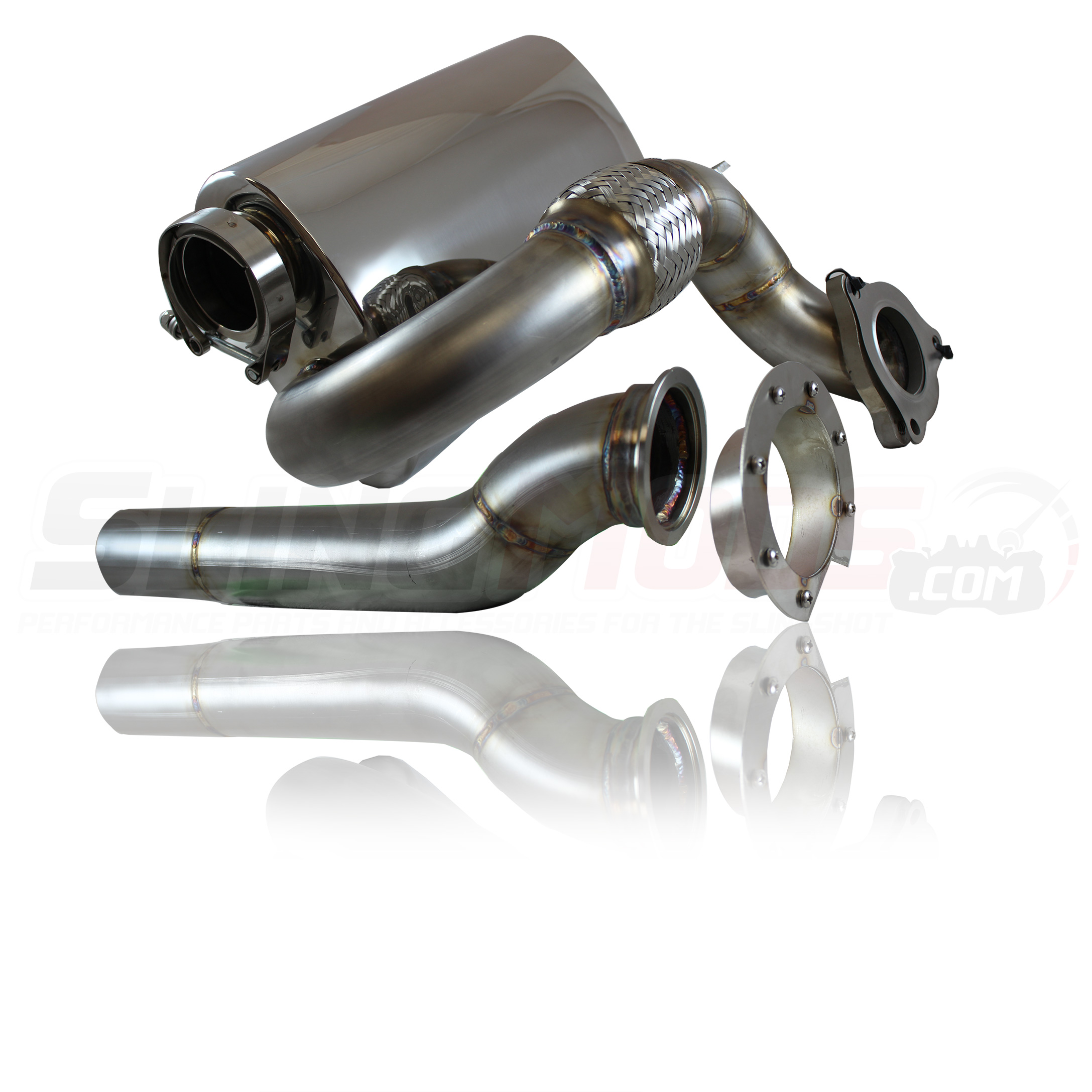 Polaris Slingshot Side Exit Exhaust by Alpha Powersport