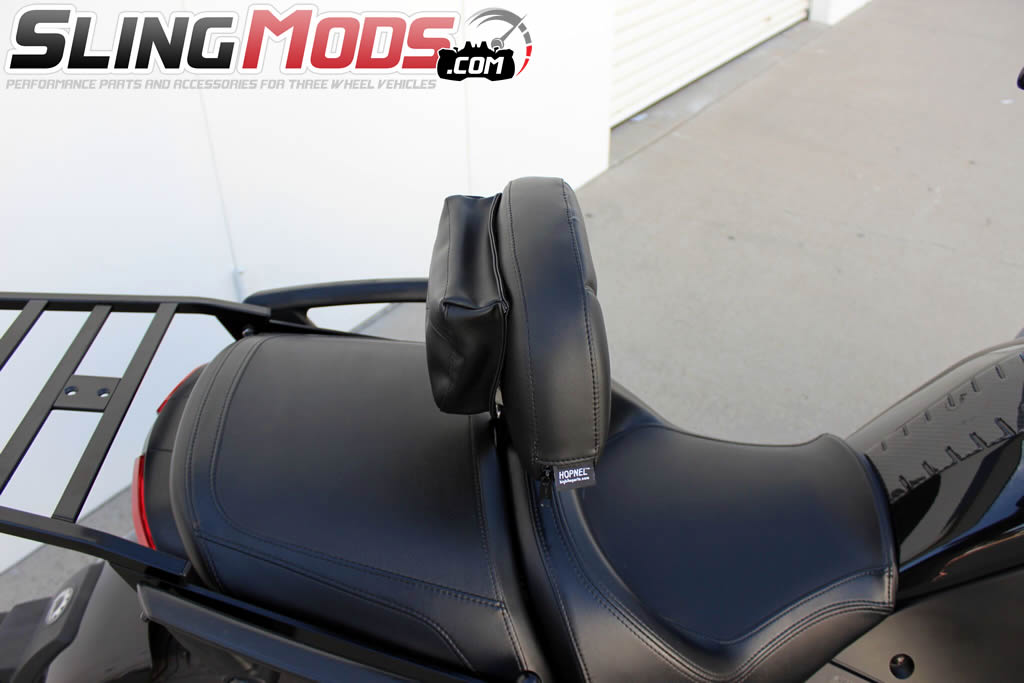 1" 3" Adjustable Driver Backrest Pad For 2015-2021 Can Am Spyder F3 F3-S F3-T