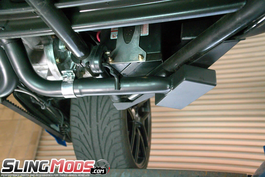 Thermal R&D Dual Rear Exit Touring Exhaust System for the Polaris