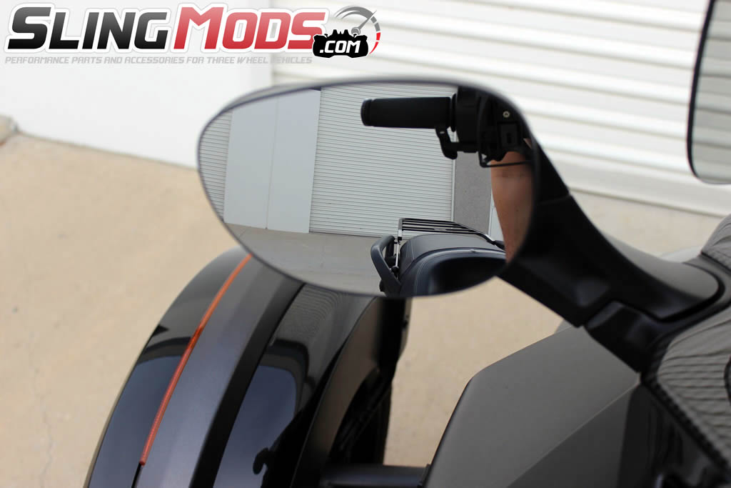 Can-Am Spyder F3 / F3S / GS / RS Convex Peel & Stick Side View Mirror