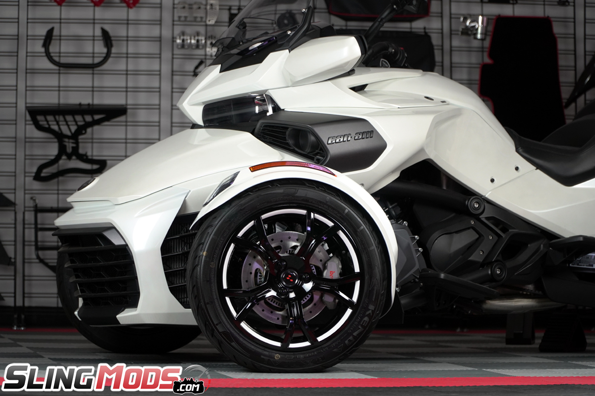 2023 Can-Am Spyder F3-T Pearl White - Loiselle Sports