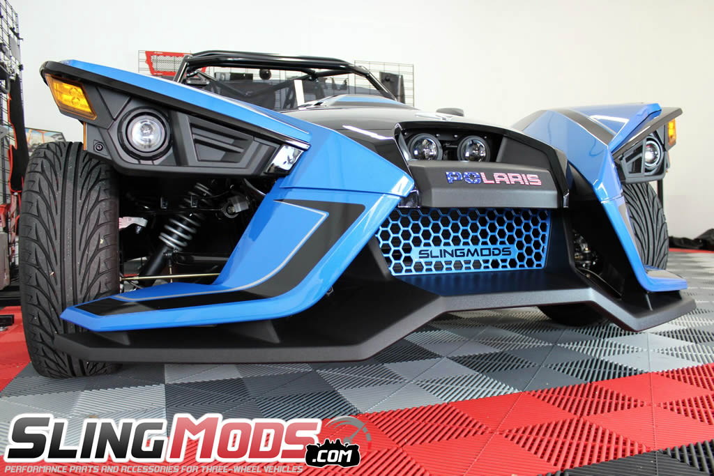 Personalized Front Grille with Customizable Color & Text Field for the  Polaris Slingshot (2015-19)