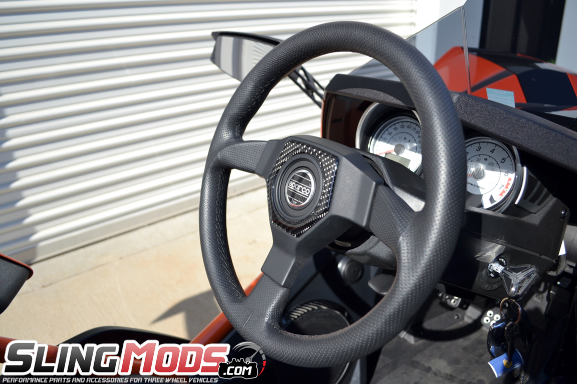 Steering wheel kit for Polaris Slingshot 